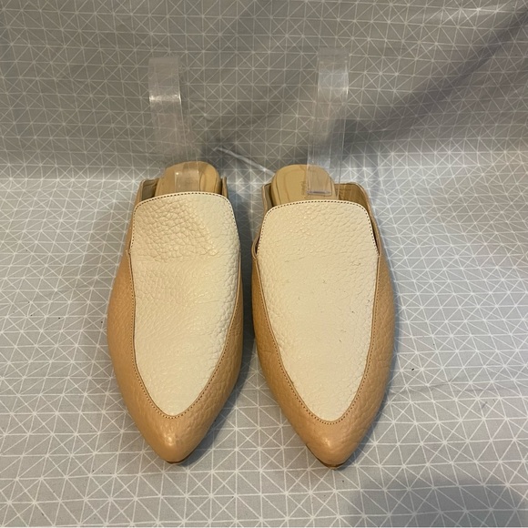 Kaanas Antwerp Color Block Pointed Toe Mules 9 - Picture 2 of 6